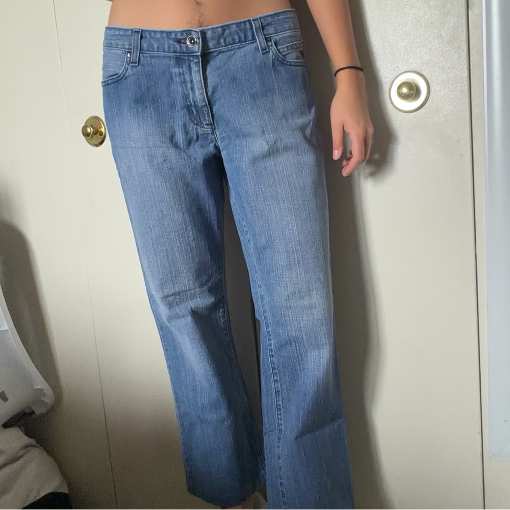 Nautica Women's Straight Leg Blue Jeans